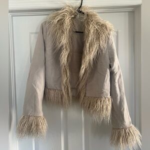 H&M Fuzzy jacket. “Divided” Brand